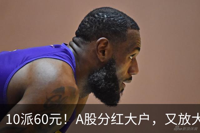 10派60元！A股分红大户，又放大招